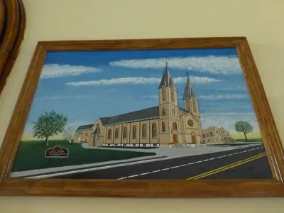 Painting of church as it presently is.