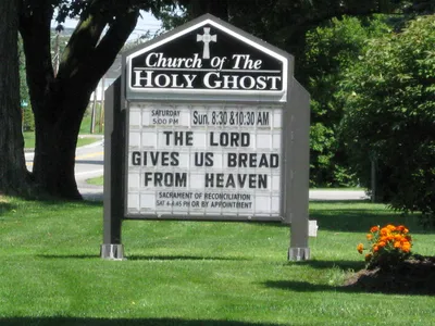 Church sign