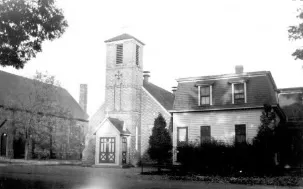 Another view of original church. Source: Holy Ghost Web site