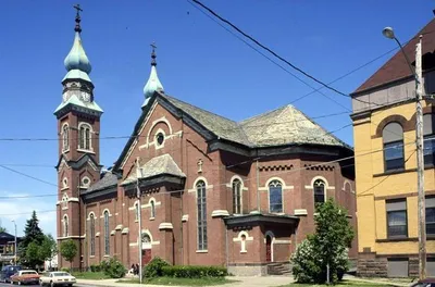 Photograph taken from Clifford Ave. 1986. Source: Rochester Public Library.