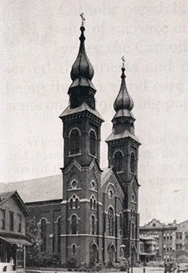 Exterior, 1939. Source: Catholic Courier Golden Jubilee Edition: 1889-1939