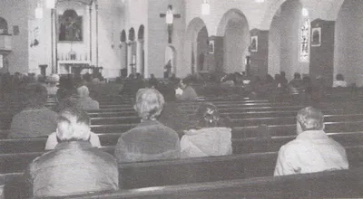 Church interior, late 1980s. Source: Holy Rosary Parish: 1889-1989