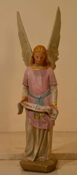Angel statue.