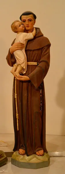 St. Anthony statue.