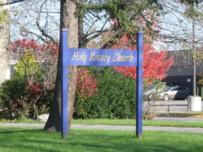 Former church sign.