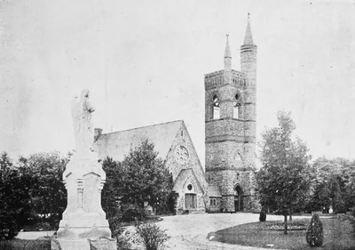 All Souls chapel, 1892. Source: Roman Catholic Institutions of the City of Rochester, N.Y.