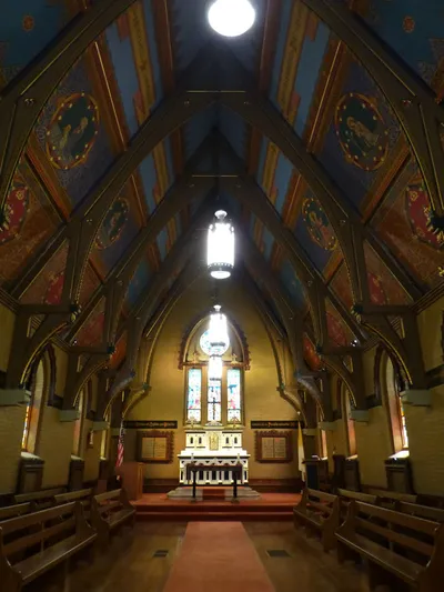 View of the chapel.