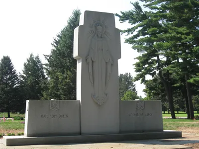Haily Holy Queen monument.