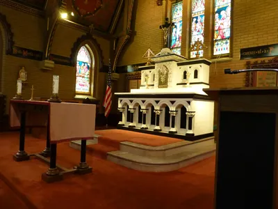 Sanctuary from right side.