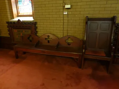 Celebrant and server seating.