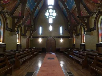 Back of the chapel.