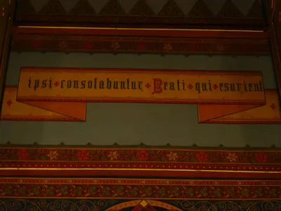"...for they shall be comforted. Blessed are those who hunger..."