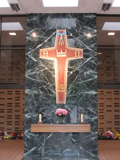 Cross mosaic.