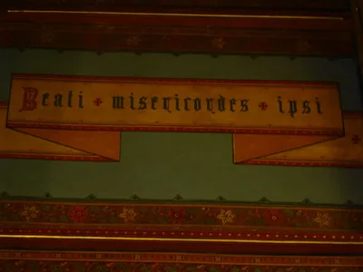 "Blessed are the merciful..."