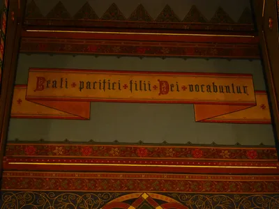 "Blessed are the peacemakers, for they shall be called children of God."