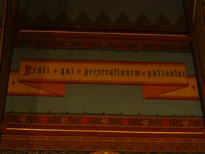 "Blessed are those who suffer persecution..."