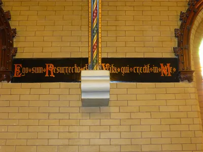 "I AM the resurrection and the life, he who believes in me..."