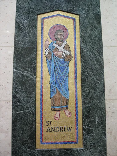 St. Andrew mosaic.