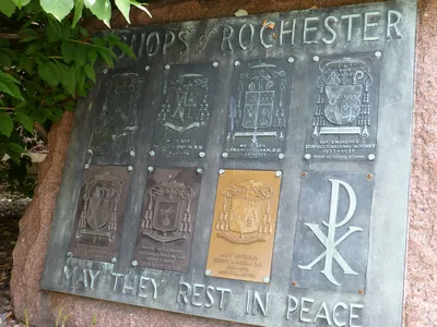 Coats of arms for the bishops of Rochester