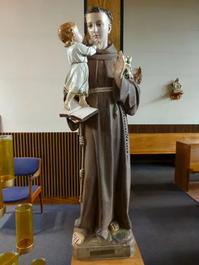 Statue of St. Anthony.