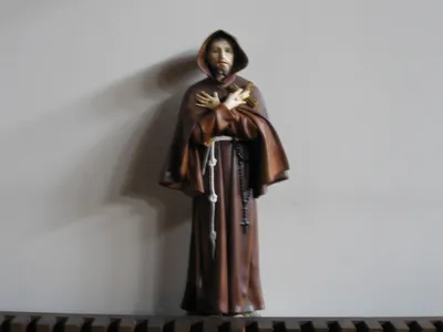 St. Francis statue.