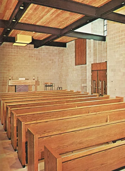 Side altar. Source: Holy Spirit Church (1969 parish history book)