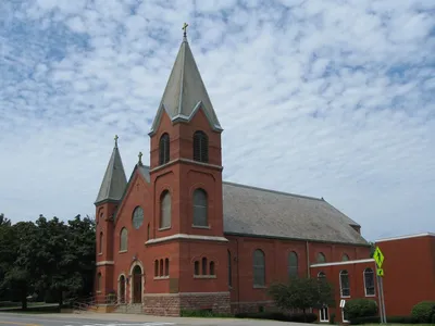 Exterior seen from right angle.