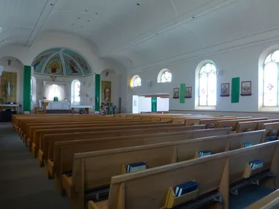 Seen from back left corner.