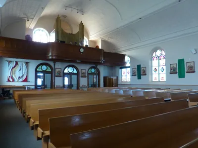 Seen from front right.