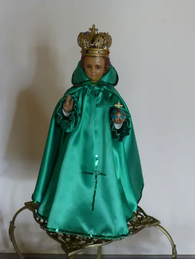 Infant of Prague statue.