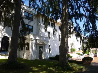 Back of the seminary.