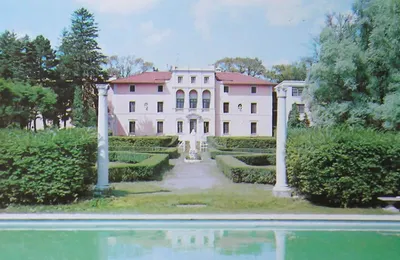 Back of the seminary seen from Seneca Lake.