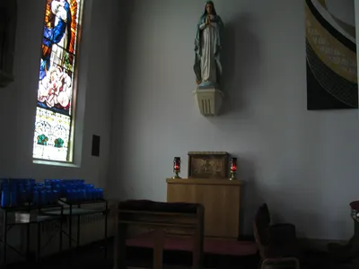 From front left corner.