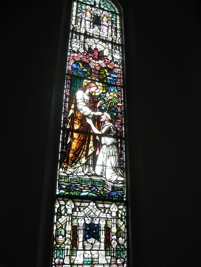Baptismal font.