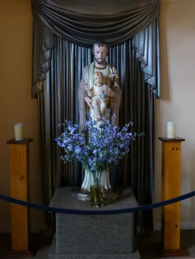 Statue of St. Joseph.