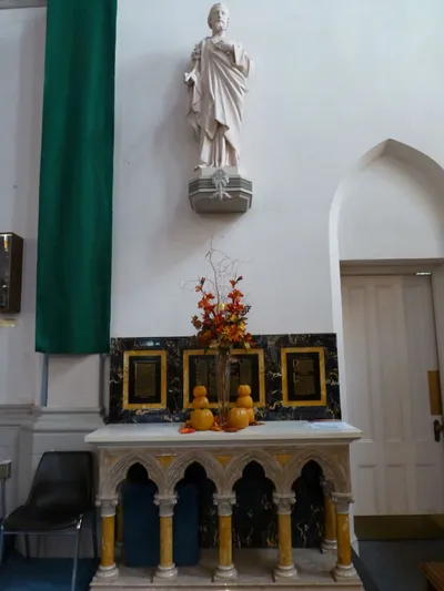 Right side altar.