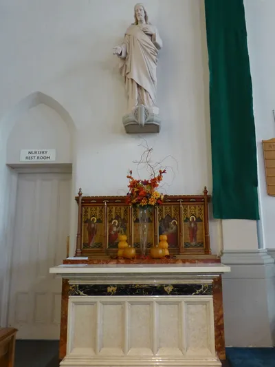 Left side altar.