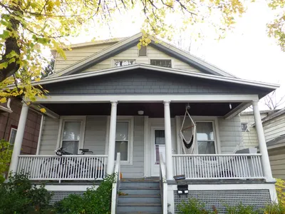 Original house church on Green St. that preceded Immaculate Conception called "St. Luke."