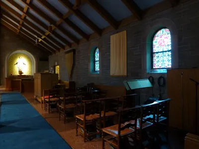 Right side seating.