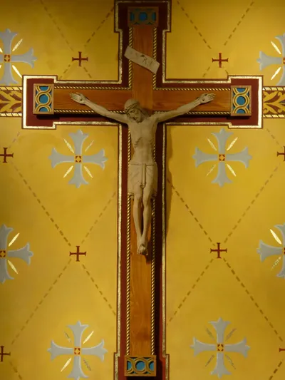 Crucifix.