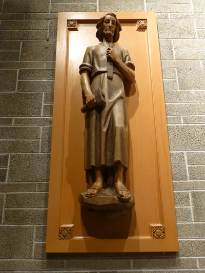 St. Joseph the worker statue.
