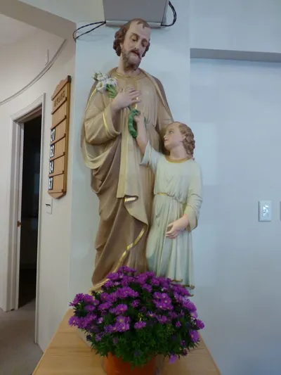 Statue of St. Joseph.