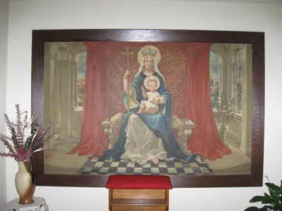 Painting of Our Lady.