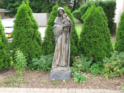 Statue of Our Lady (now at St. Charles Borromeo, I believe).