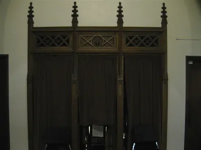 Former confessional.