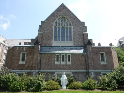 Back of the chapel.
