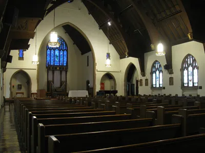 Chapel seen from back left corner.