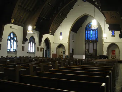 Chapel seen from back right corner.