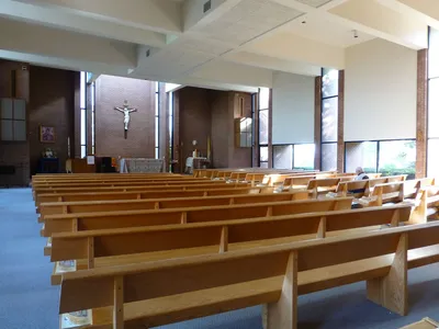 From back left corner.