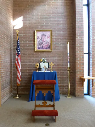 Left side shrine.